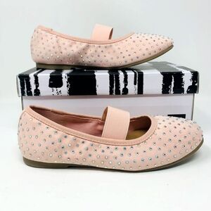 Dolce Vita Pink Kids Shoes with Rhinestones